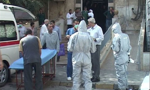 Terroristas atacan barrios de Alepo con gases tóxicos